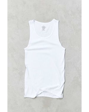 Calvin Klein Ribbed Tank Top 3-pack - White