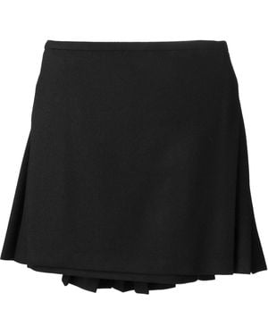 McQueen Pleated Kilt - Black