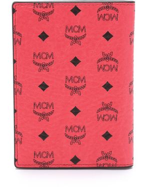 MCM Passport Holder - Red