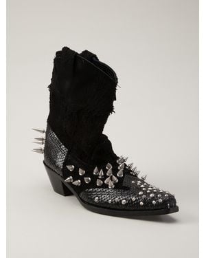 Junya Watanabe Spiked Boot - Black