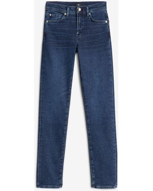7 For All Mankind Roxanne Luxe Vintage Paradise Cove - Blue