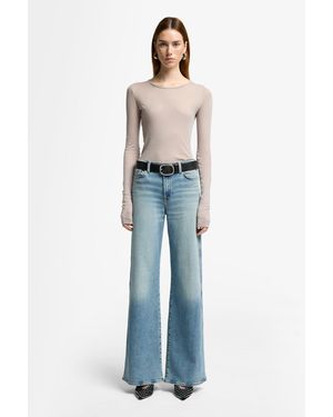 7 For All Mankind Lotta Luxe Vintage Amuse Me - Blue
