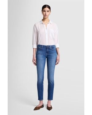 7 For All Mankind The Skinny Slim Illusion Santa Monica - Blue