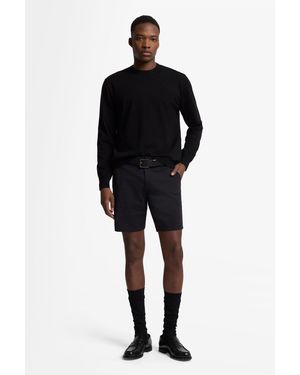 7 For All Mankind Shorts Luxe Performance Knit Black