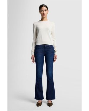 7 For All Mankind Bootcut Tailorless B(air) Afternoon - Blue