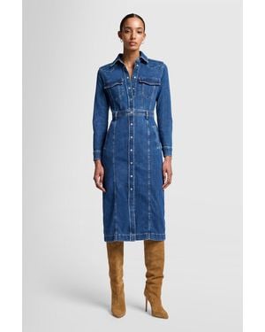 7 For All Mankind Luxe Dress Lady - Blue