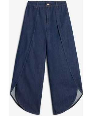 7 For All Mankind Tulip Barrel - Blue