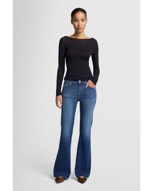 7 For All Mankind Dojo Tailorless Cambridge - Blue
