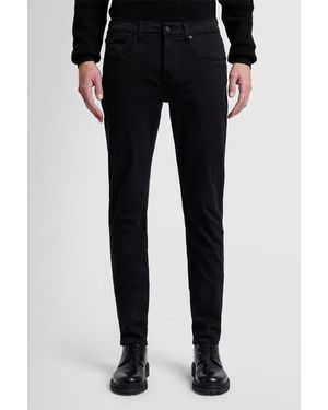 7 For All Mankind Slimmy Tapered Luxe Performance Plus Black