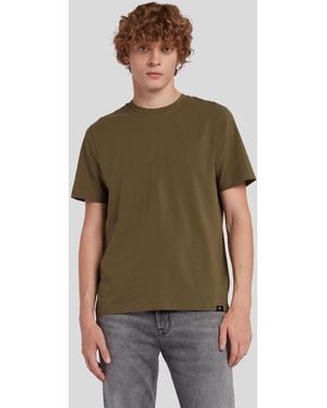7 For All Mankind T-shirt Luxe Performance Army - Green