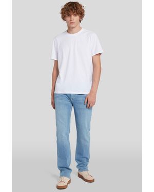7 For All Mankind Standard Stretch Tek Unbroken - Blue