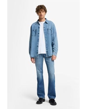 7 For All Mankind Brett Airweft Draft - Blue