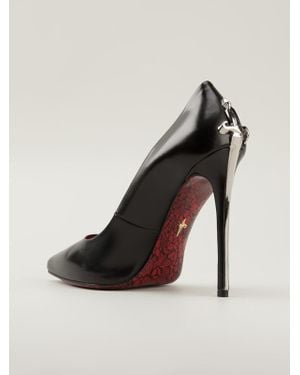 Cesare Paciotti Sharp Dagger Pumps - Black