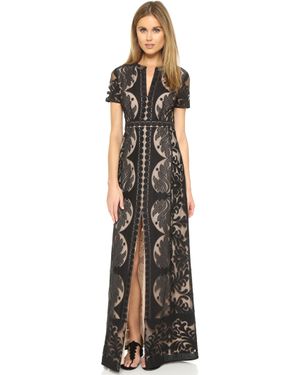 BCBGMAXAZRIA Cailean Gown - Black