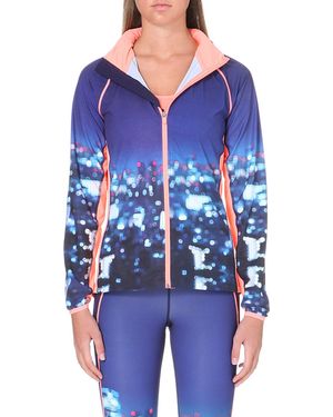Sweaty Betty Ultra Run Jacket City Lights - Blue
