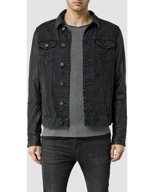 AllSaints Thomson Denim Jacket - Black