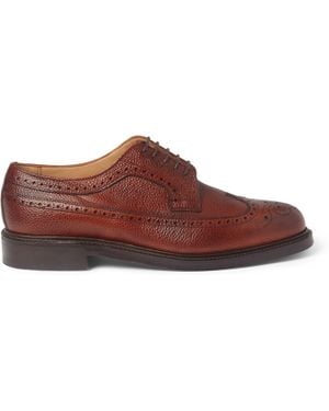 Cheaney Romney Full-Grain Leather Brogues - Brown
