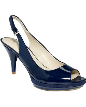Nine West Sharina Slingback Pumps - Blue