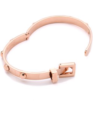 Michael Kors Astor Buckle Bangle - Rose Gold - Pink