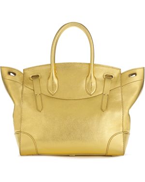 Ralph Lauren Gold Soft Ricky Bag - Metallic