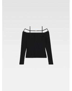 Jacquemus Le Tshirt Sierra Top - Black