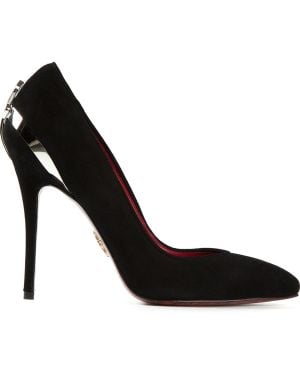 Cesare Paciotti Dagger Court Shoes - Black