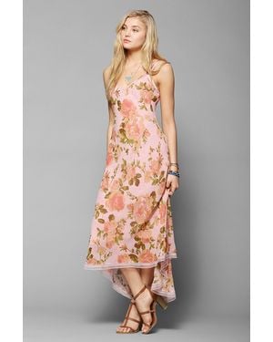 Betsey Johnson Vintage For Uo Tori Pink Slip Dress