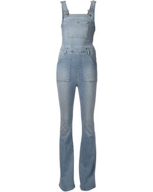 FRAME Bootcut Dungarees - Blue