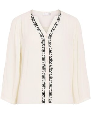 Vila Shirt Visieana - Weiß