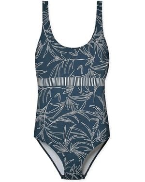 Schiesser Badeanzug Ocean Swim - Blau