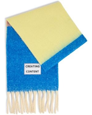 Verb to Do Schal - Blau