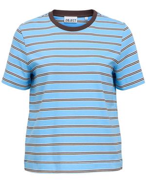 Object T-Shirt Objlili - Blau