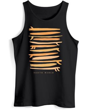 Neverless Shirt Surf Boards South - Schwarz