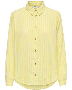 ONLY Bluse Onlthyra - Gelb