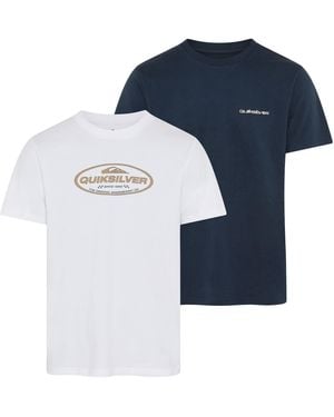 Quiksilver T-Shirt - Blau