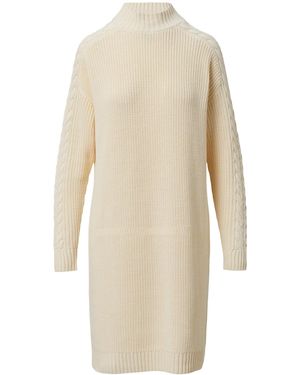 comma casual identity Strickkleid - Weiß