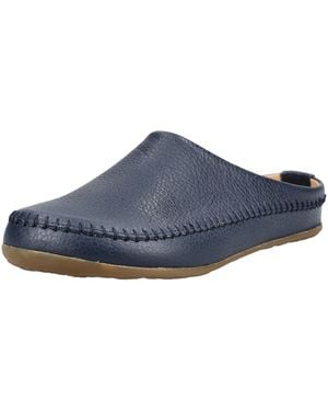 Haflinger Hausschuh - Blau
