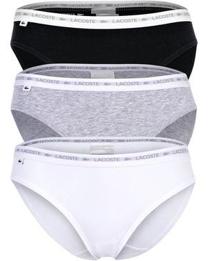 Lacoste 3Er Pack - Schwarz