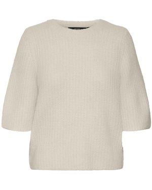 Vero Moda Pullover 'Vmawsome' - Natur