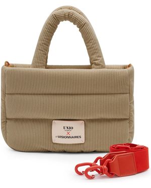 LES VISIONNAIRES Handtasche Unio Cortina - Mettallic