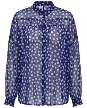 Studio Untold Bluse - Blau