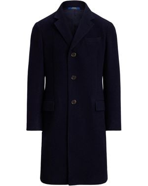 Polo Ralph Lauren Mantel Melton - Blau