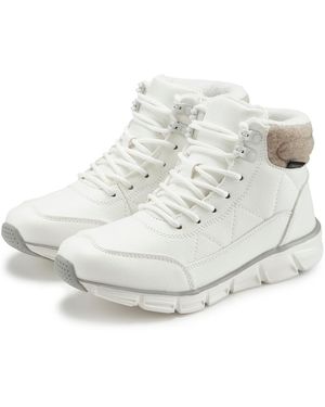 Lascana Schnürstiefelette - Mettallic