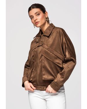 Ombre Jacke Ow-Jafl-0122 - Braun