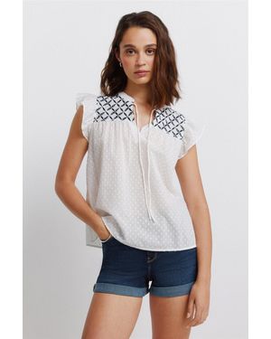 Springfield Bluse - Weiß