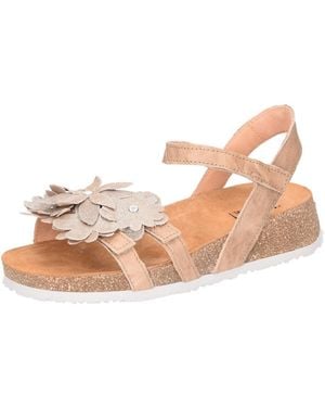 Think! Sandale Sandalette Damen 3-000551-4000 Echtleder - Natur