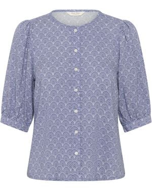 Part Two Bluse Azra - Blau