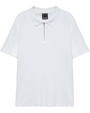 Pull&Bear Poloshirt - Weiß