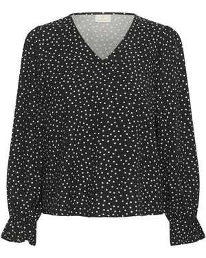 Kaffe Bluse Karea - Schwarz