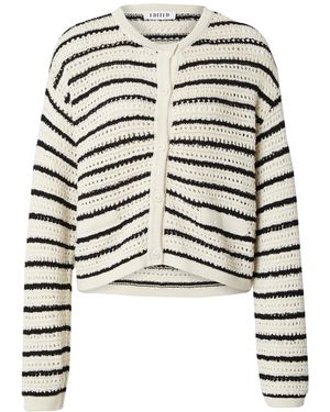 EDITED Strickjacke 'Ida' (Grs) - Weiß